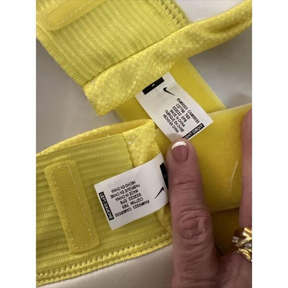 Nike CQ7799 765 Adult Sz 11 Yellow/White GK Match Football/Soccer Gloves - Picture 7 of 8